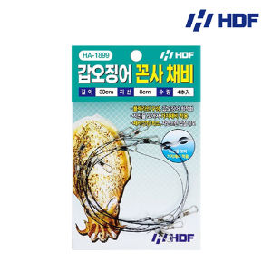 해동 HA-1899 갑오징어 꼰사 채비 꼰사 가지 채비